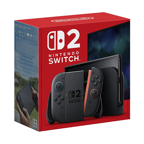 260508 - NINTENDO - Switch 2 Konsole, 256 GB, Schwarz - 150 Euro Zuzahlung